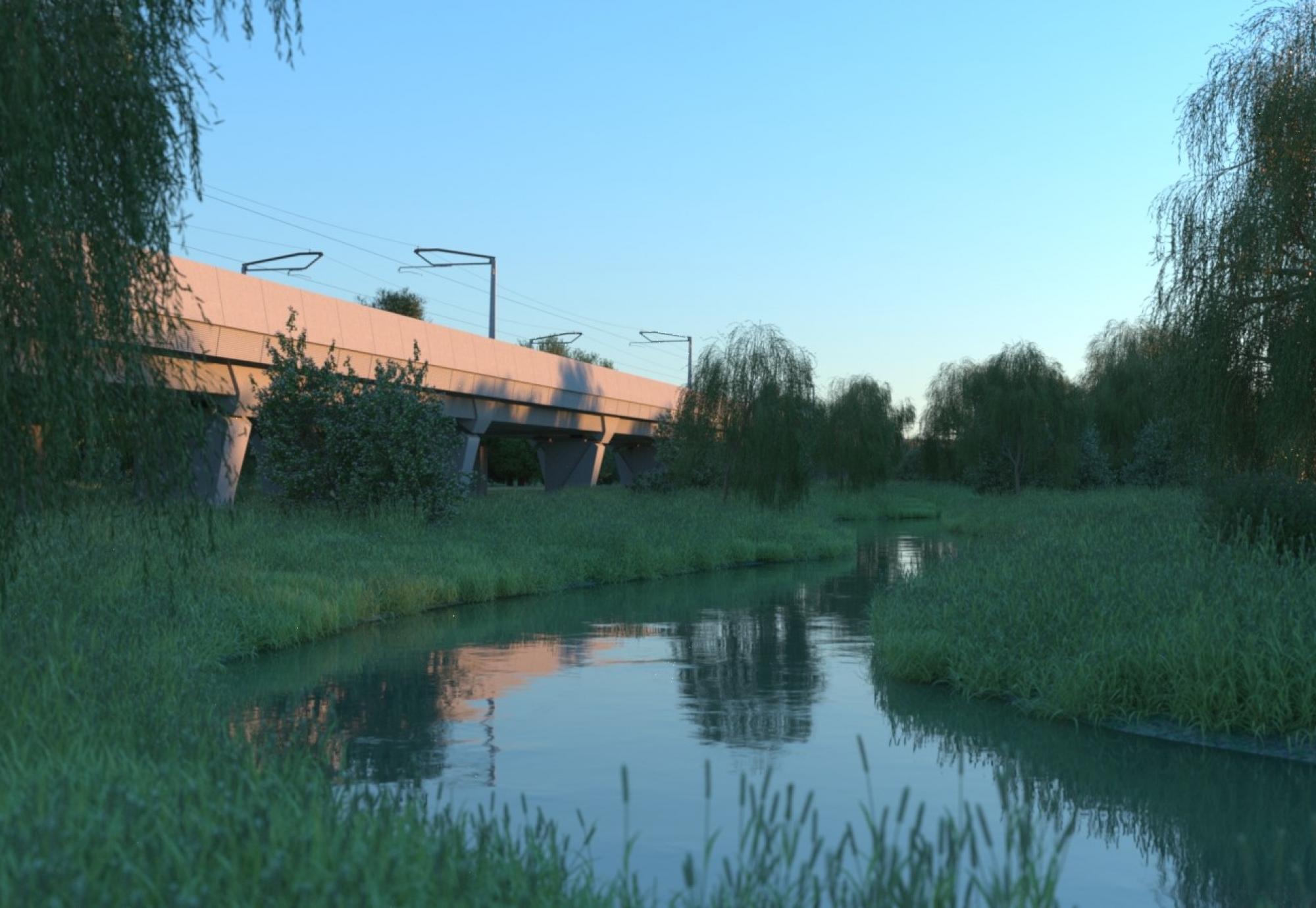 HS2 publishes viaduct designs for Edgcote and Lower Thorpe 