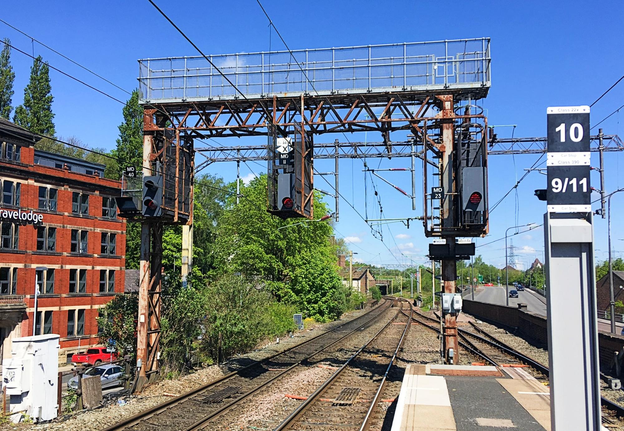Signals on the West Coast Main Line