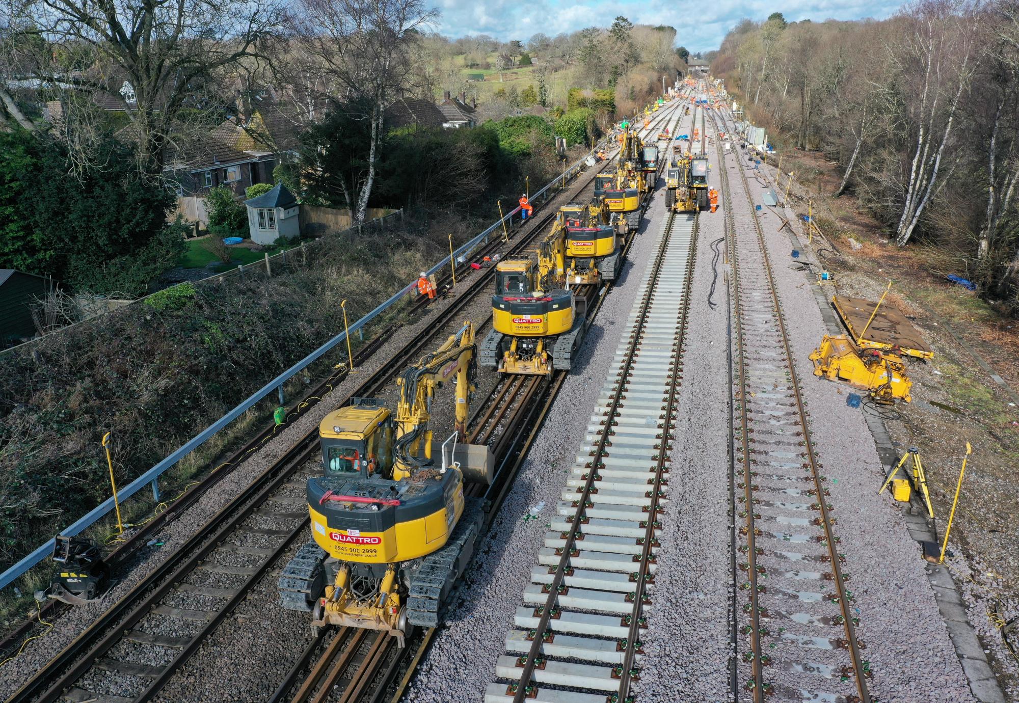 Work taking place on Brighton Main Line