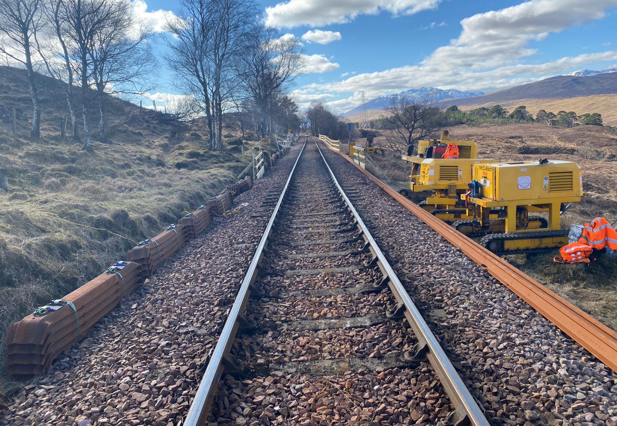 Work on West Highland Line
