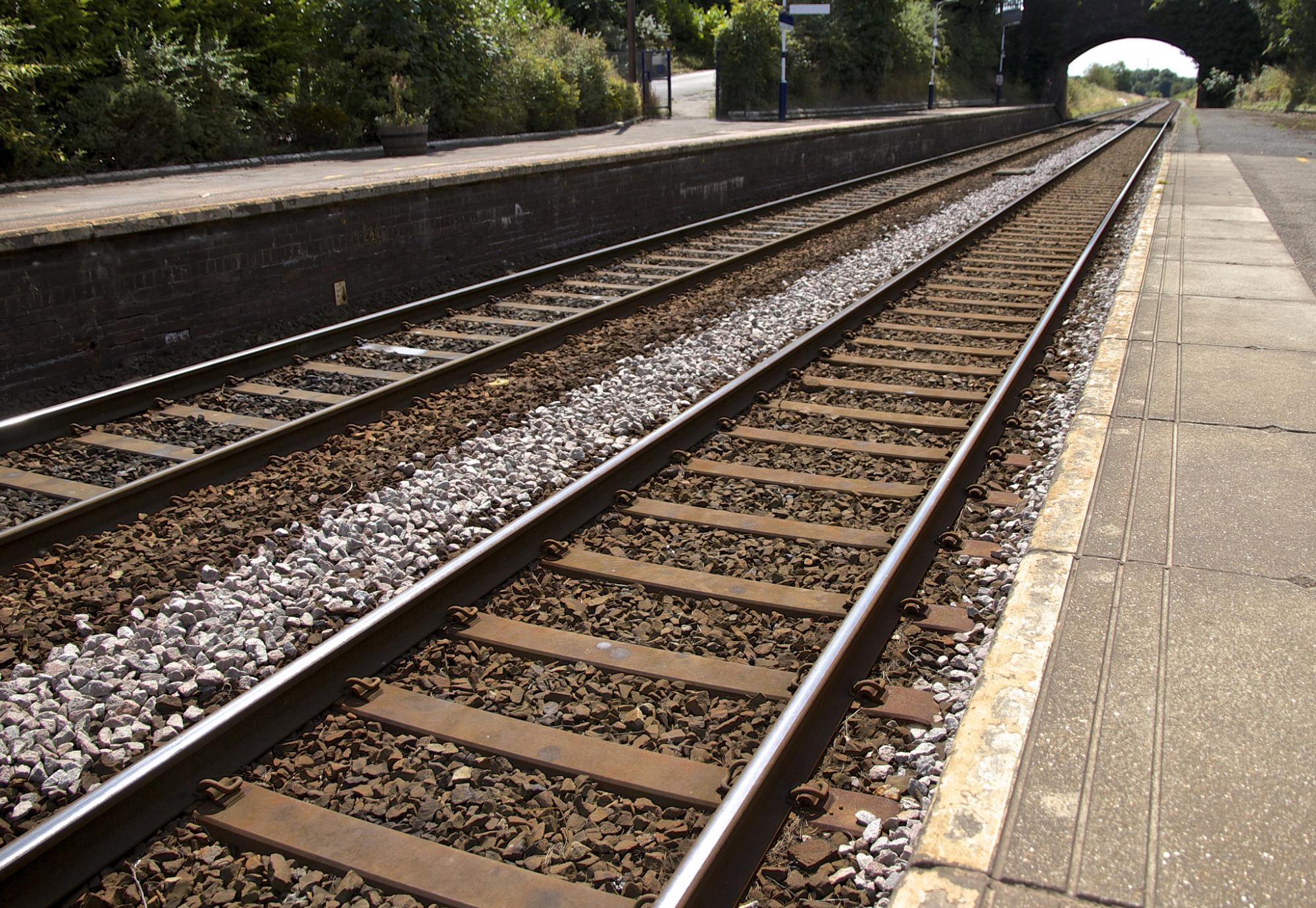 Generic UK railway station platform