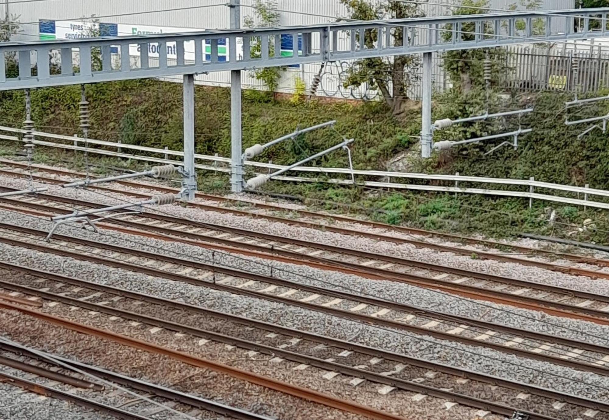 Repairs planned for Stevenage after overhead wire damage, via Network Rail 