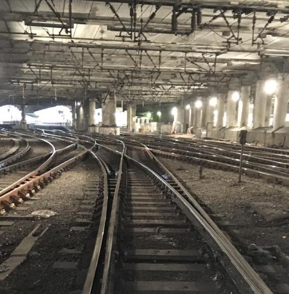 Improvements to track at Liverpool Street 