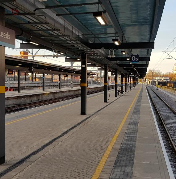 Brand-new platform unveiled at Leeds station 