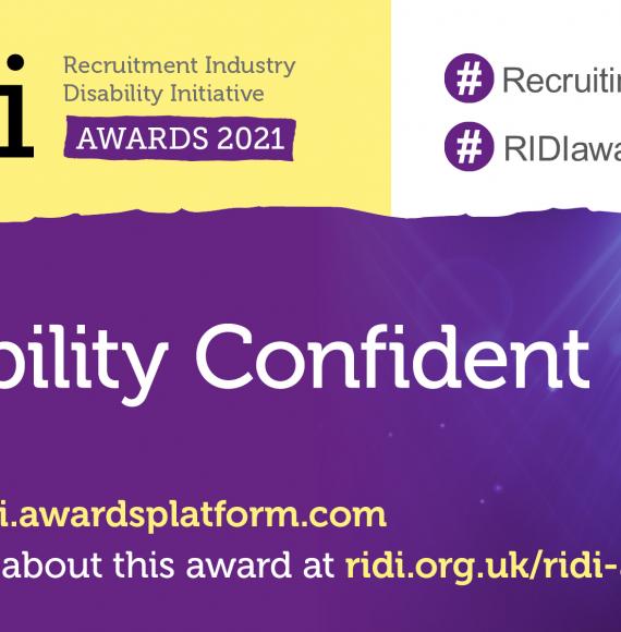 RIDI Disability Confident Awards