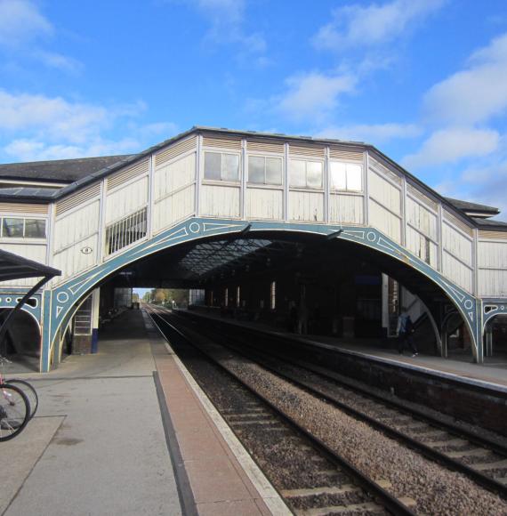 Beverley Station footbridge, via Network Rail 