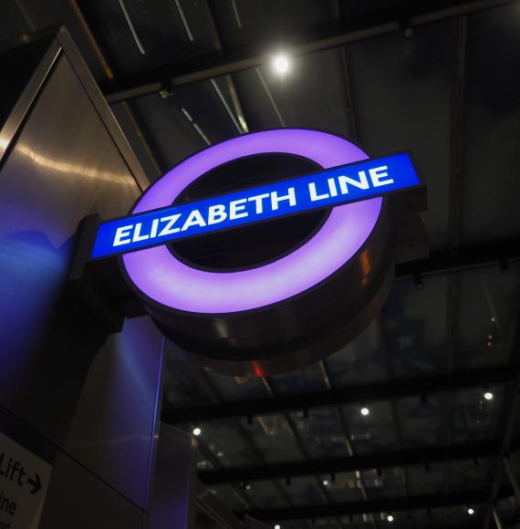 Elizabeth line, via Istock 