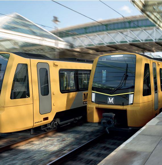 New Tyneside Metro trains undergo special crush load testing programme