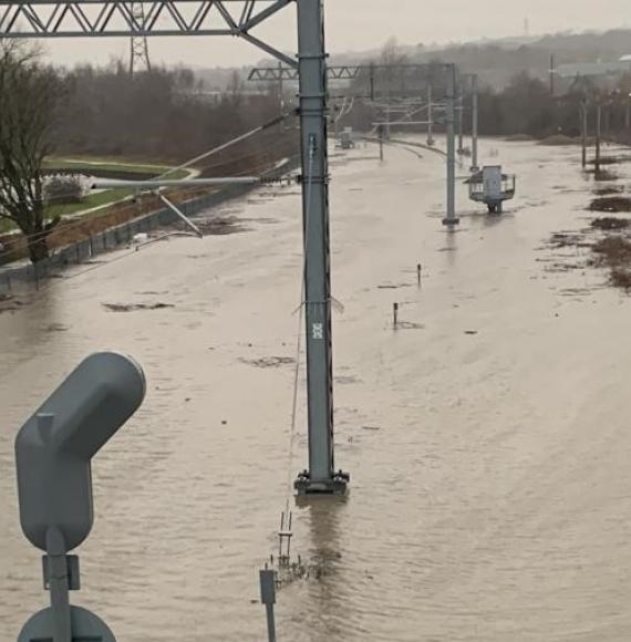 Major flooding near Rotherham