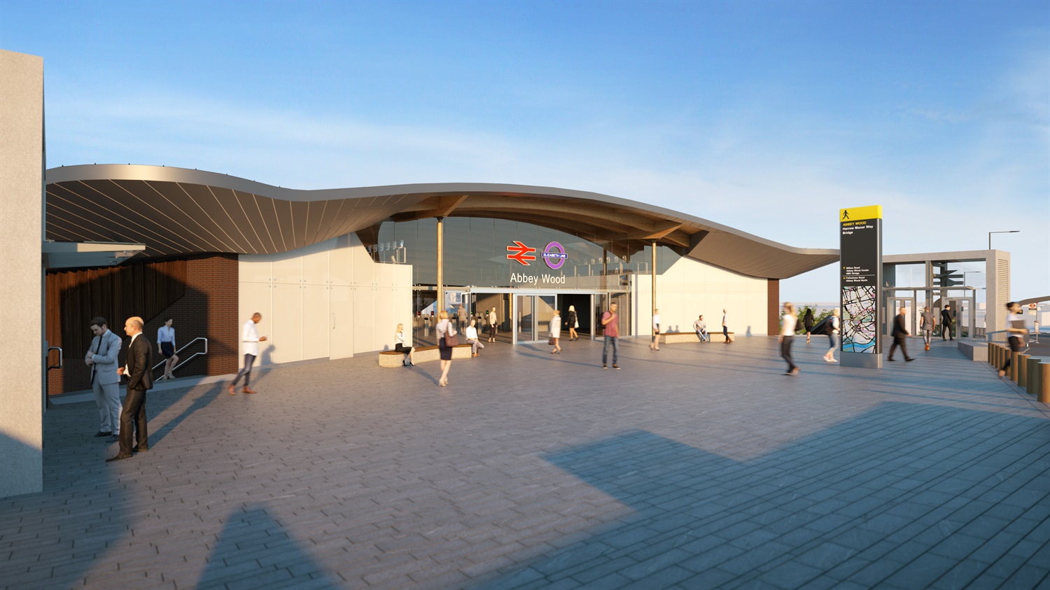 Work moves forward to prepare Abbey Wood station for Crossrail 