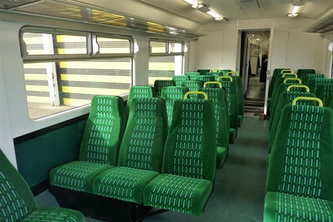 Interior refurbishment for London Midland Class 150s