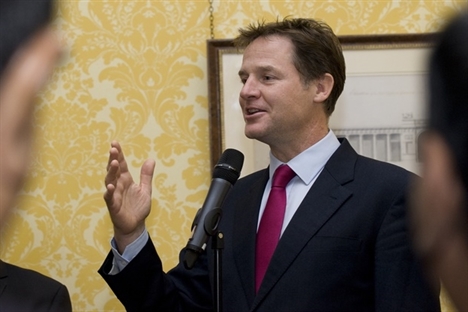 Clegg pledges more money for electrification and Pacer replacement