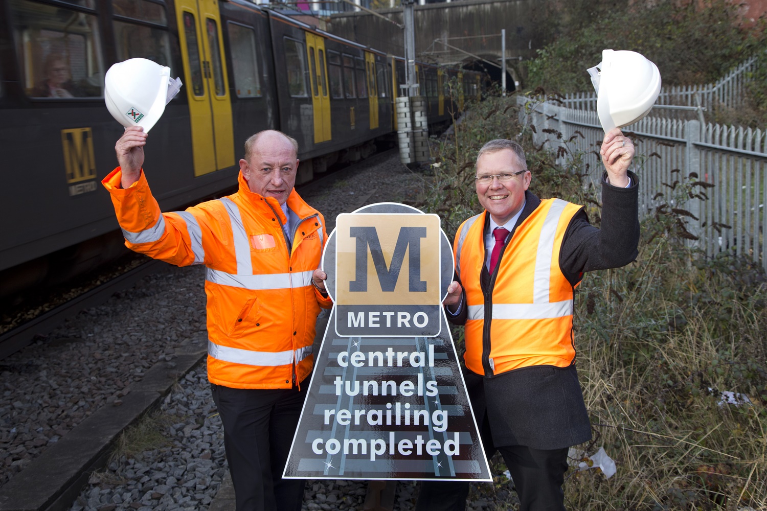Tyne and Wear Metro completes £3m tunnel track replacement 