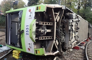 TfL to add in-cab warning systems to trams after Croydon crash