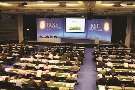 Royal guest for IRSE at ASPECT 2012