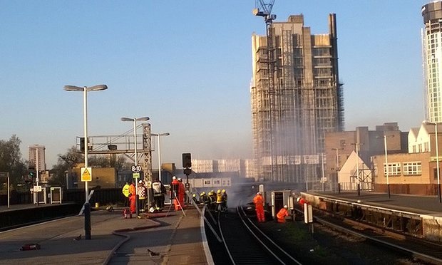 Major disruptions for South West Trains after Vauxhall Station fire