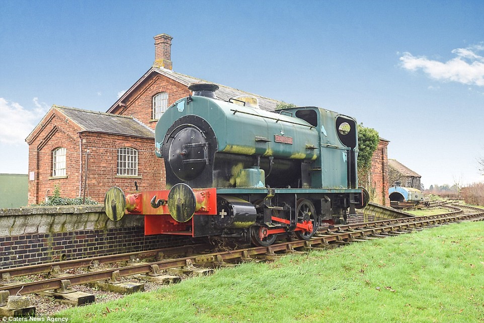 Your chance to live in a railway station… complete with its own train