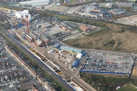 Contractors shortlisted for permanent Crossrail London depot
