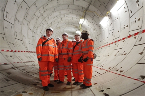 ‘Phyllis’ completes first Crossrail tunnel