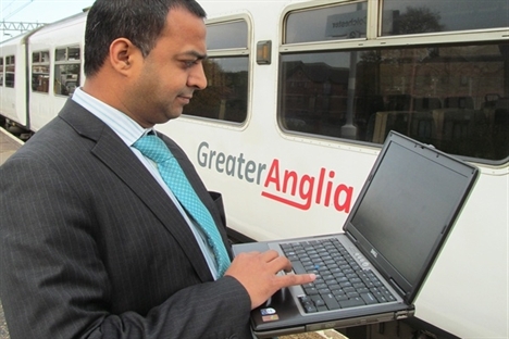 Greater Anglia rolls out free wi-fi