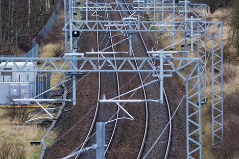 OLE works to start as part of Edinburgh-Glasgow electrification