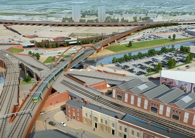 Ordsall Chord track works force station closures for 11 days
