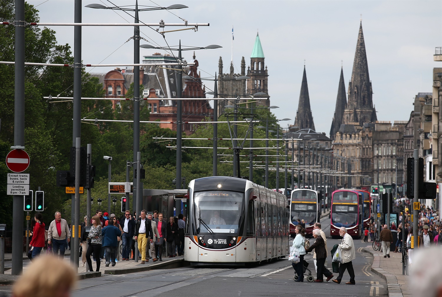 Councillors back controversial plans to extend Edinburgh’s tram network