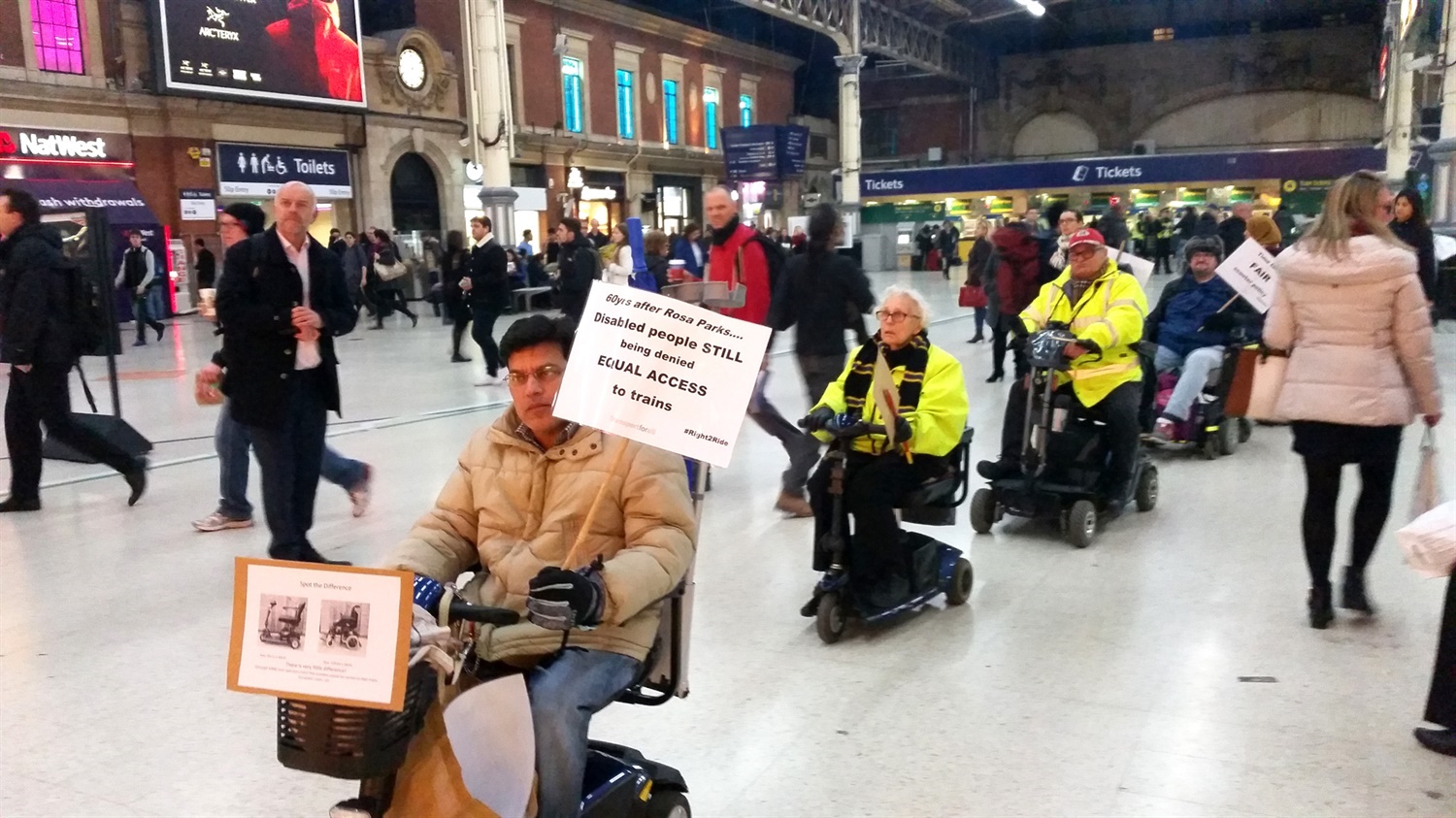 Disabled passenger numbers hit record levels
