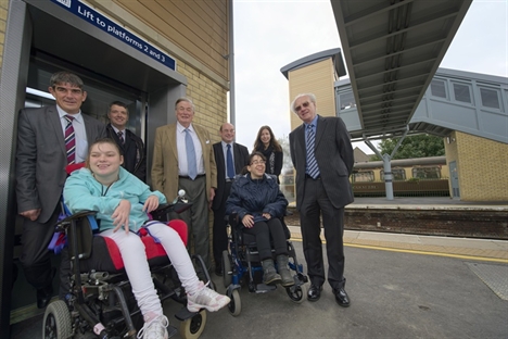 Alton station now fully accessible
