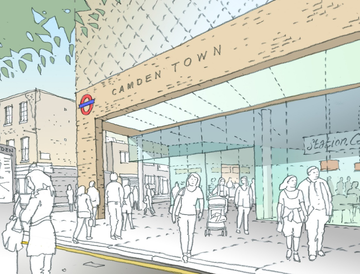 LU opens consultation on ‘transformative’ Camden Town station upgrades