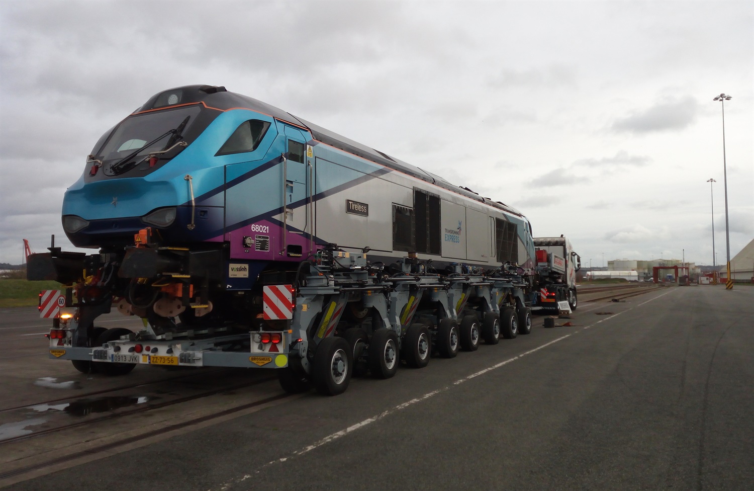 First TPE modified Class 68s sent to Spain for initial testing