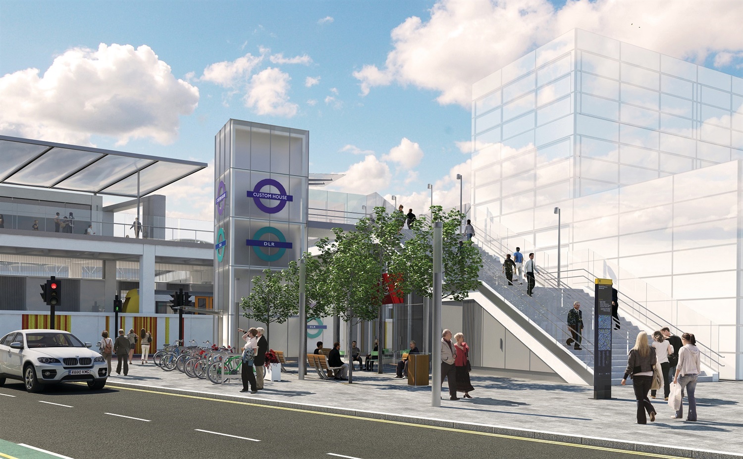 DLR station reopens after nearly a year of Elizabeth Line prep
