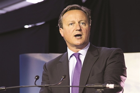 David Cameron at the opening - credit Philip Hunton Photography