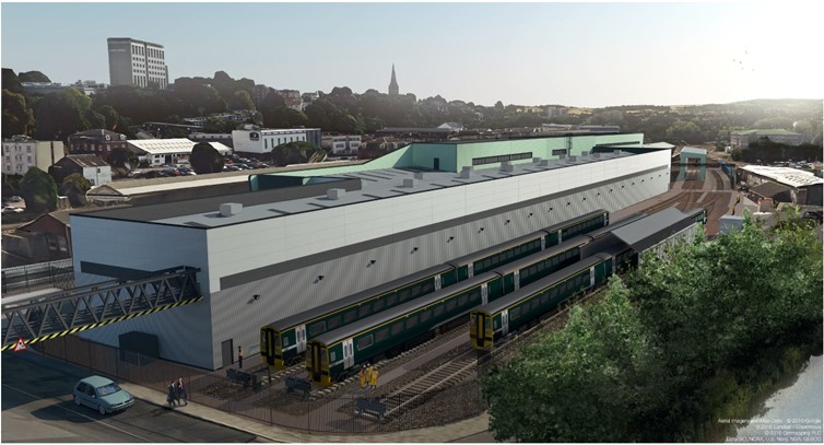 Plans finalised for GWR’s new £40m Exeter depot