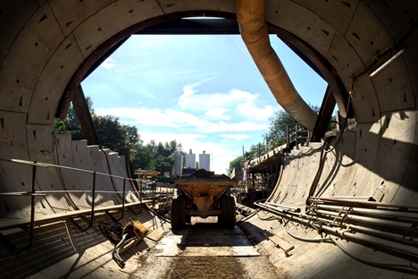 Significant civil engineering at Farnworth tunnel nears completion 