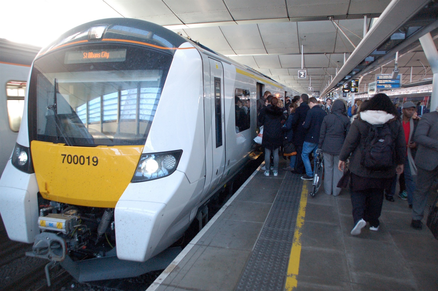Thameslink Class 700 rolled out on suburban route