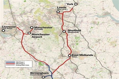 HS2 should be built north to south – Greengauge 21