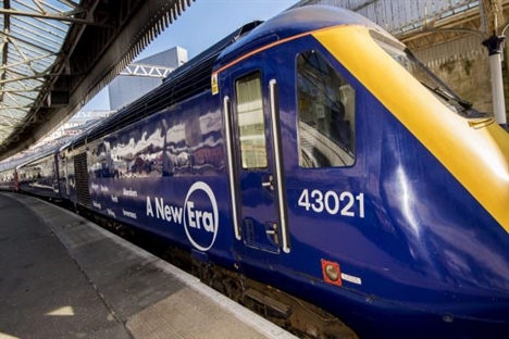First of ScotRail’s revamped HSTs arrives for driver training