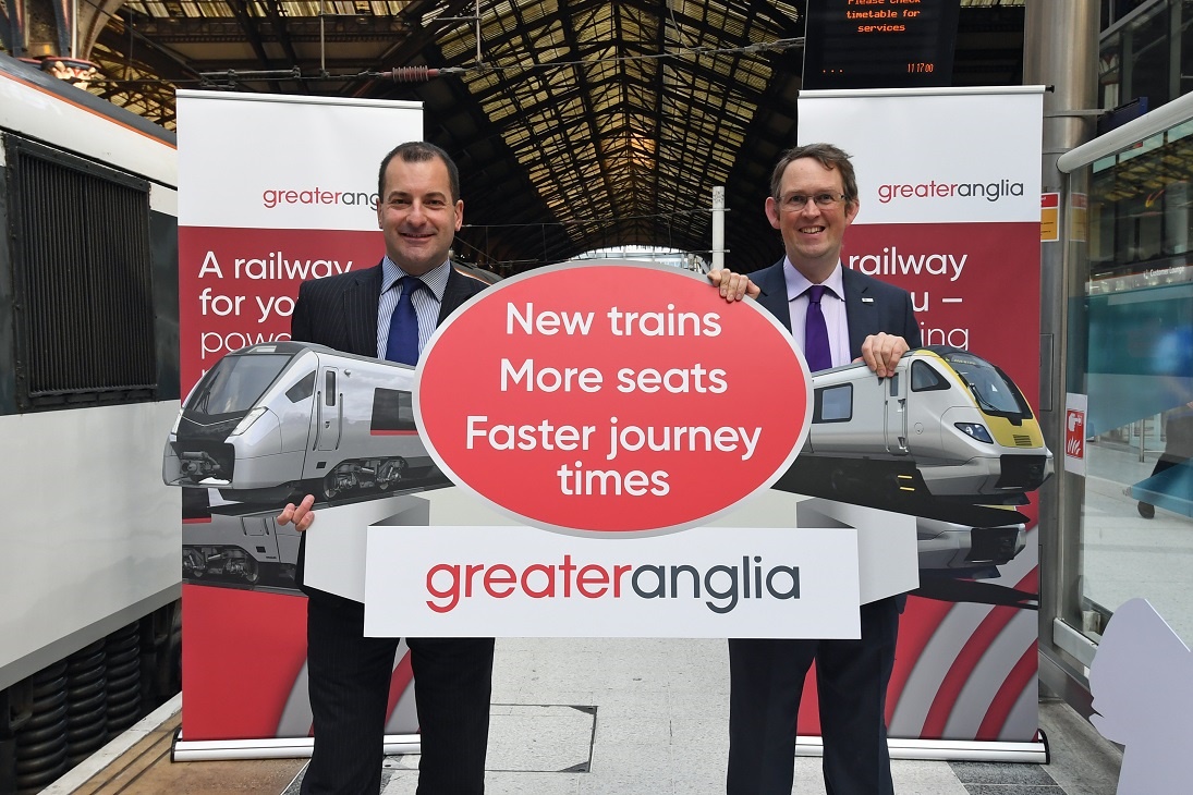 Greater Anglia launches new-look Class 321s