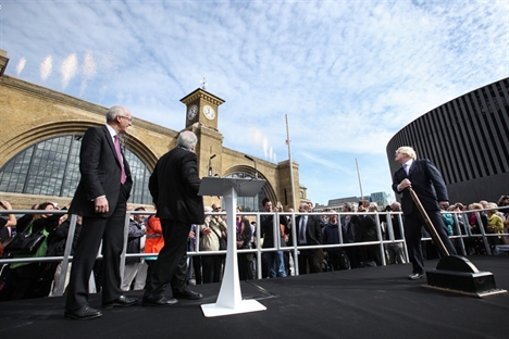 King’s Cross square officially opened