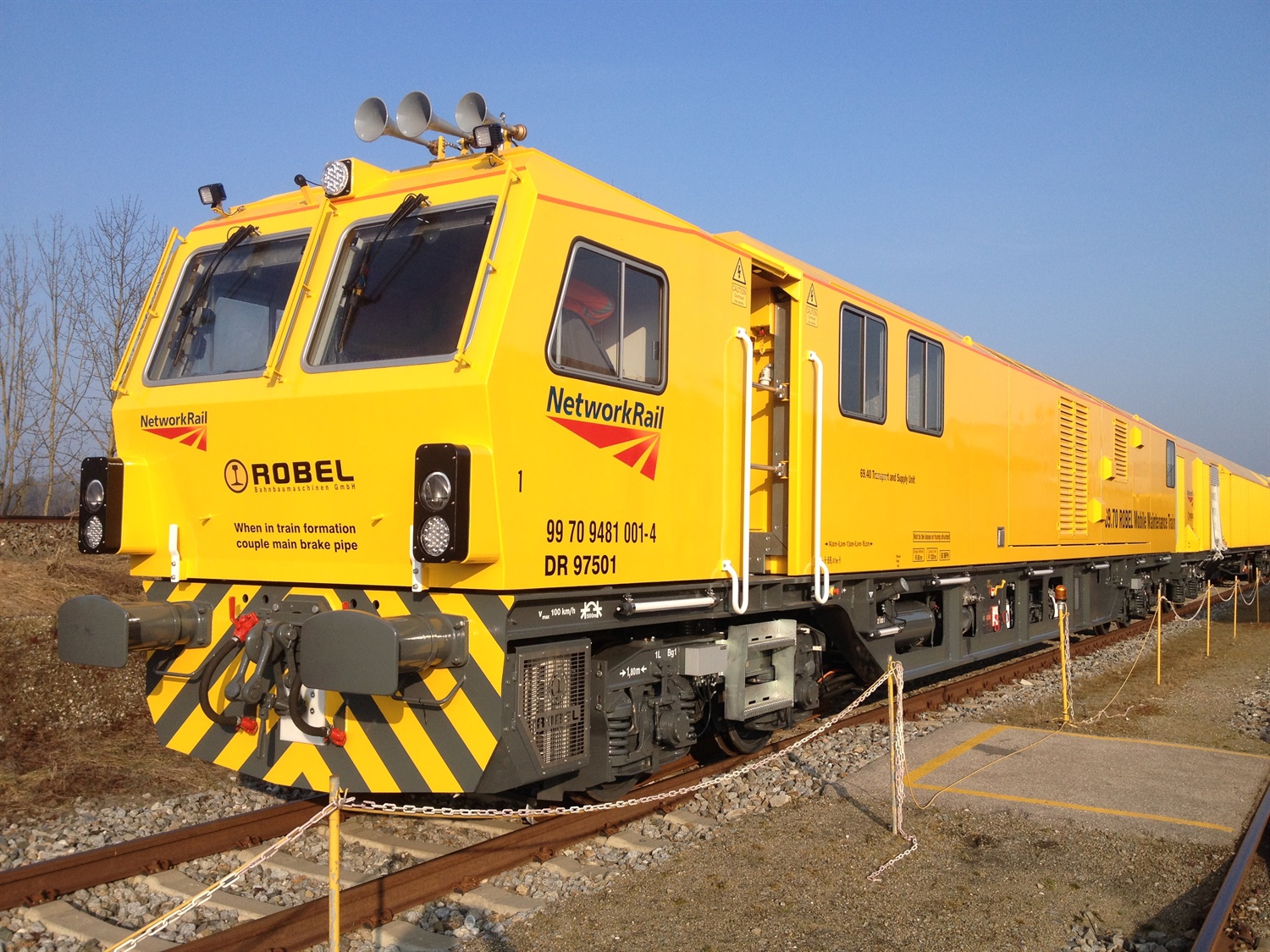 Network Rail’s new mobile maintenance trains set to enter service