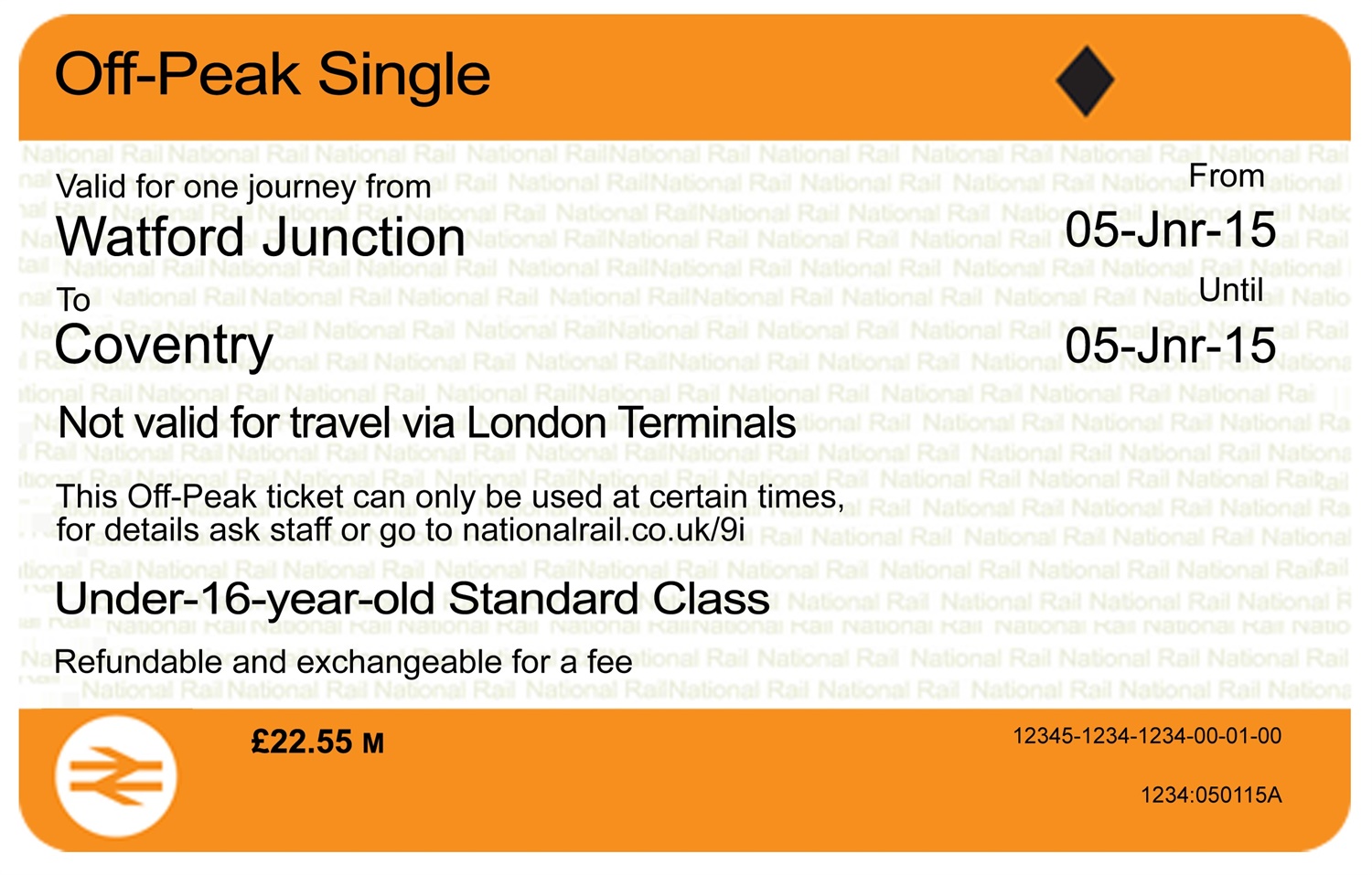 Train tickets get a makeover
