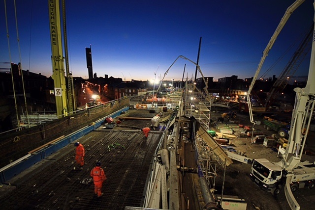 Watch how the Ordsall Chord work progressed over Christmas