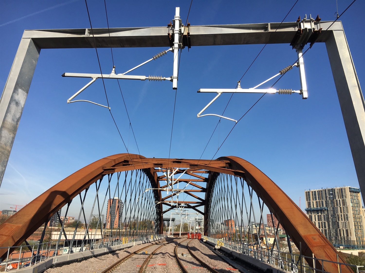 'Iconic' Ordsall Chord completed by Network Rail