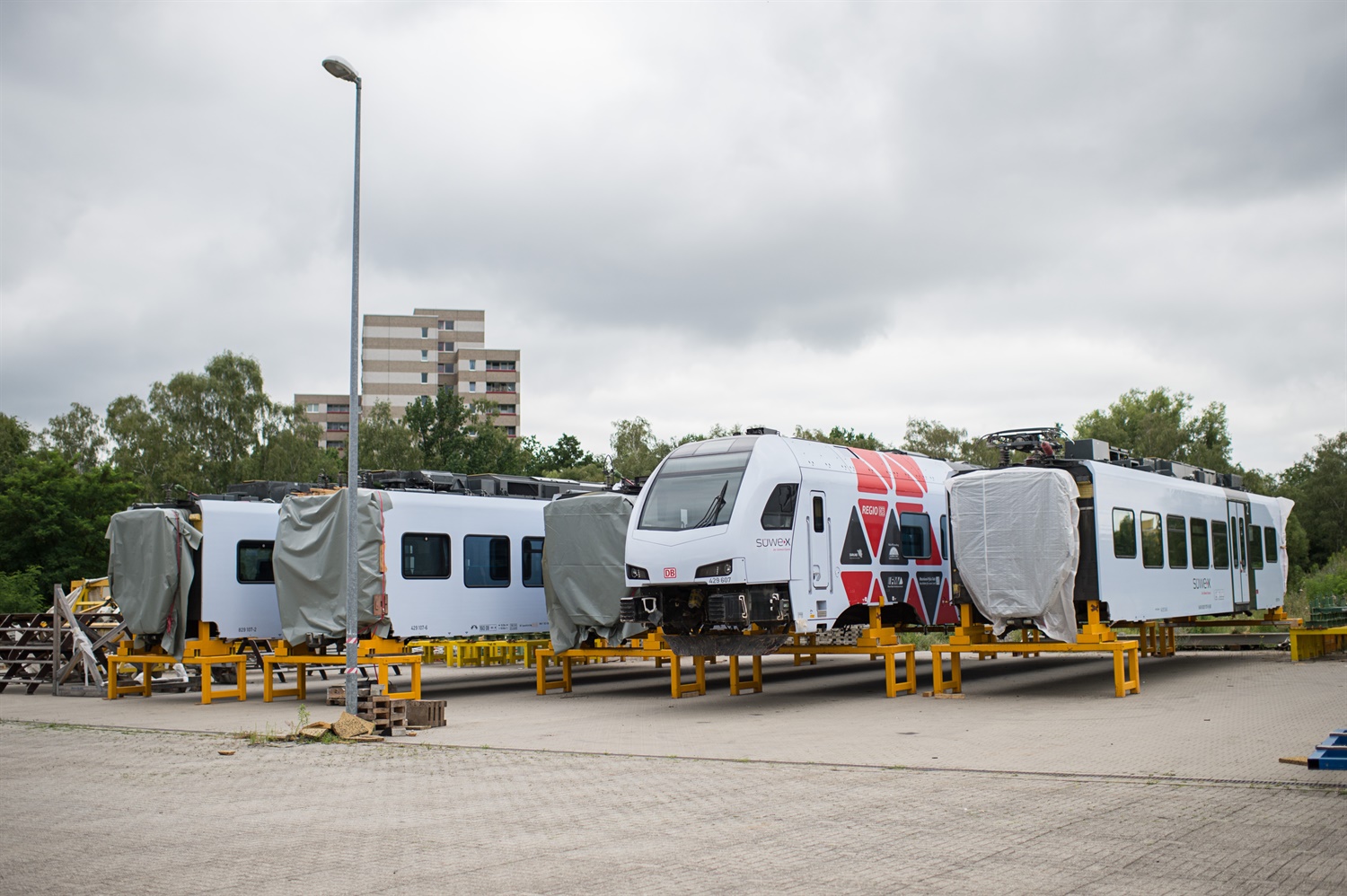 Greater Anglia’s new trains rolled out for testing in Europe