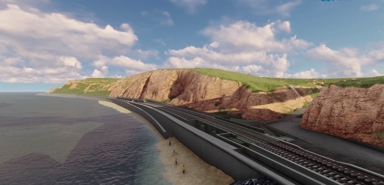 Dawlish railway may be ‘moved out to sea’ to protect it from storms under new proposals