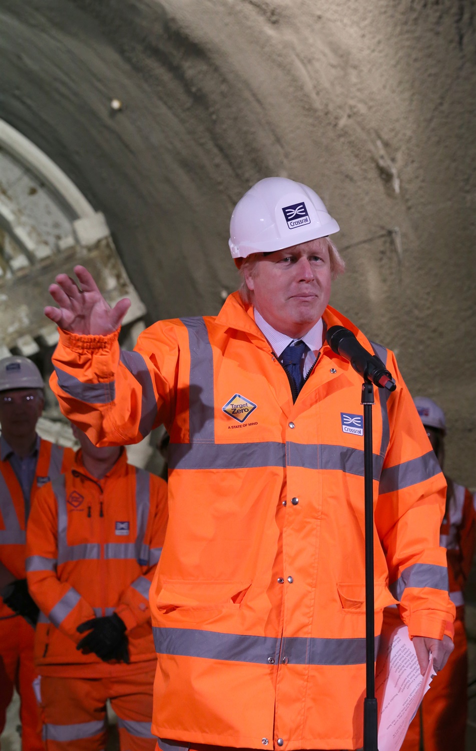 Prime Minister and Mayor of London celebrate completion of Crossrail s tunnelling marathon 200346