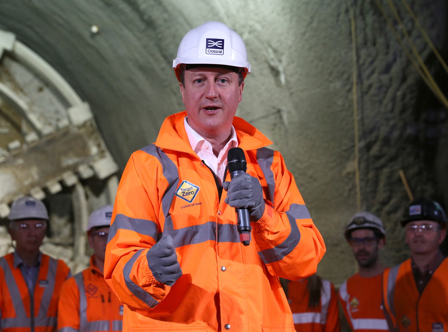 Prime Minister and Mayor of London celebrate completion of Crossrail s tunnelling marathon 200349