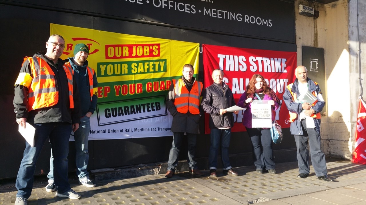 RMT returns to picket line on Northern