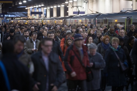 Rail journeys across Britain jump by 5% in 2013-14